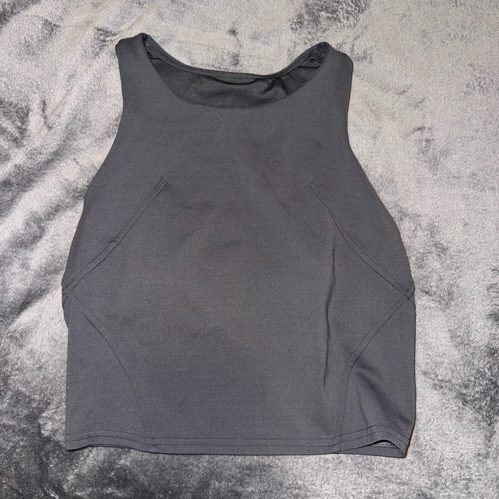 Wunder Train Racerback Tank Grey